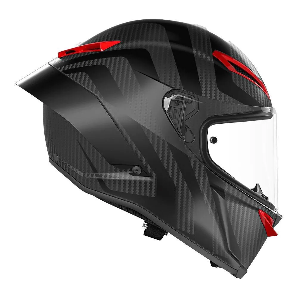 AGV Pista GPRR Intrepido Helmet - Carbon/Black/Red