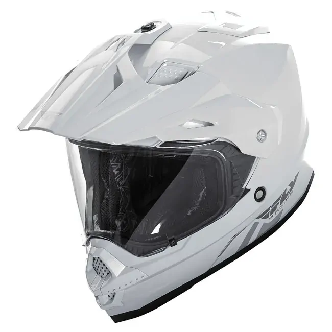 Fly Racing Trekker V2 Adventure Helmet - White - FLY RACING