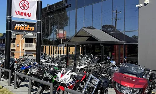 Photo of TeamMoto Blacktown store front