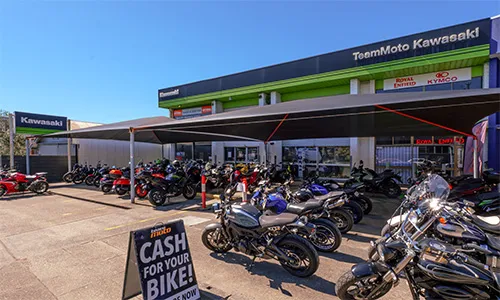 Photo of TeamMoto Bowen Hills store front