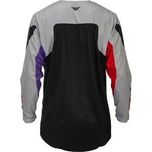 Fly Racing 2026 Kinetic MX Jersey - Grey/Red/Purple/Black - XL