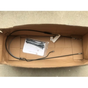 SCOUT BOBBER APE HANDLEBAR LONG  CABLE /BRAKE LINE KIT  ABS RETRO 2884164