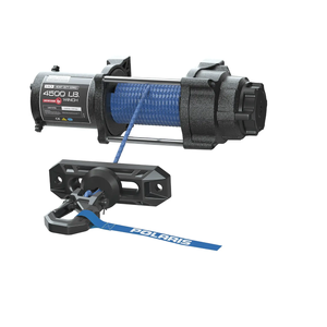 High-Mounted HD 4,500 LB Winch Kit with Synthetic Rope for RANGER UTV   2889272