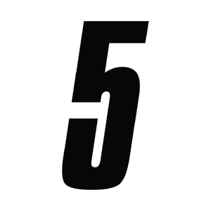 MCS 150MM EURO SX 5 BLACK NUMBER