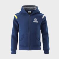 Husqvarna Kids Team Zip Hoodie - Blue