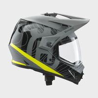 Husqvarna MX-9 ADV MIPS® Helmet - Black/Grey/Yellow