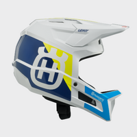 Husqvarna Kids Gravity eDrive Helmet - White/Blue/Yellow