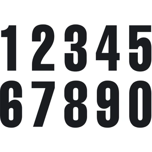 KTM OEM NUMBER 5  3Pieces Black 5'' (322205)