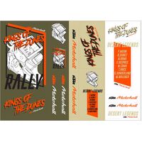 KTM OEM SPECIAL EDITION DESERT STICKER SHEET (3MH230040000)
