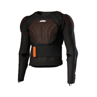 KTM Soft Body Protector  - Black/Orange