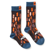 KTM Kids Radical Socks - Black/Navy/Orange