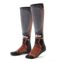 KTM Socks Long Touring - Black/Orange