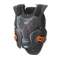 KTM A-4 Max Chest Protector - Black/Orange