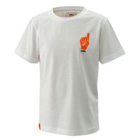 KTM Kids Hero Tee - White