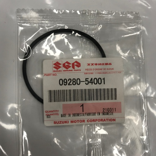   OIL FILTER COVER O-RING (D:2.4,ID:52.6) 09280-54001 - SKU:0928054001