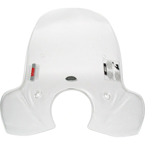 Givi Windscreen Only Transparent - Piaggio Vespa (Needs Fitting Kit A104A Or A5620A)