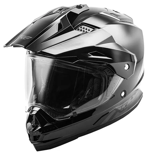 Fly Racing Trekker V2 Adventure Helmet - Black - XS - SKU:1113708