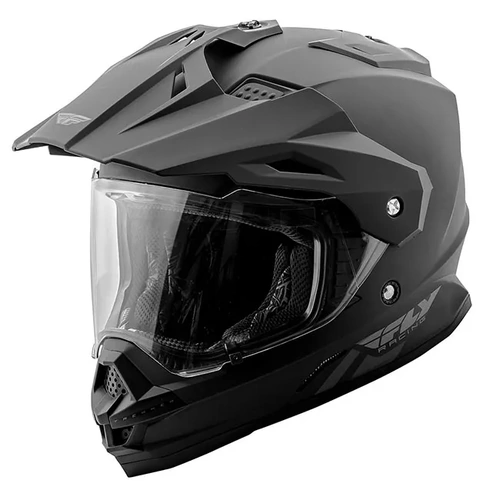 Fly Racing Trekker V2 Adventure Helmet - Matte Black