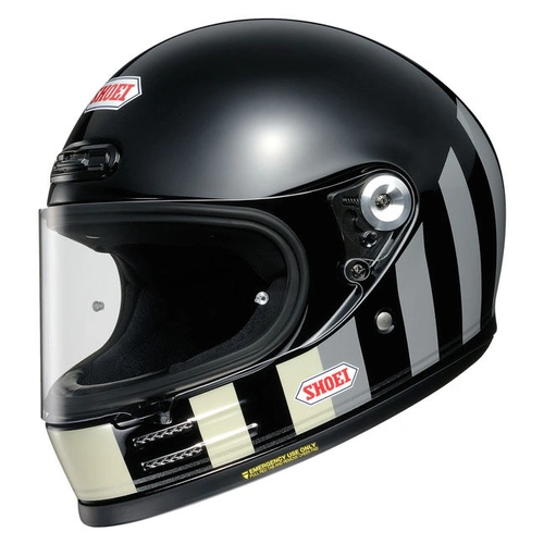 Shoei Glamster Resurrection Helmet TC-5 - Black/Grey/White - XS - SKU:1120407