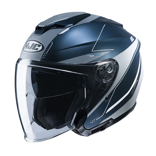 HJC i30 Slight MC-2SF Modular Helmet - Blue/Grey - S - SKU:1121885