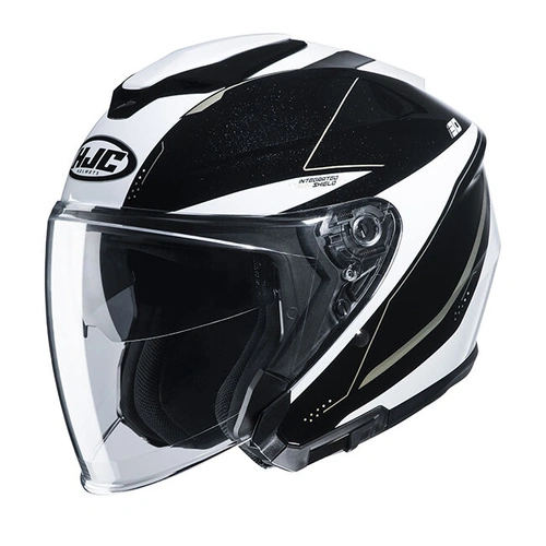 HJC i30 Slight MC-9 Modular Helmet - Black/White - XS - SKU:1121890