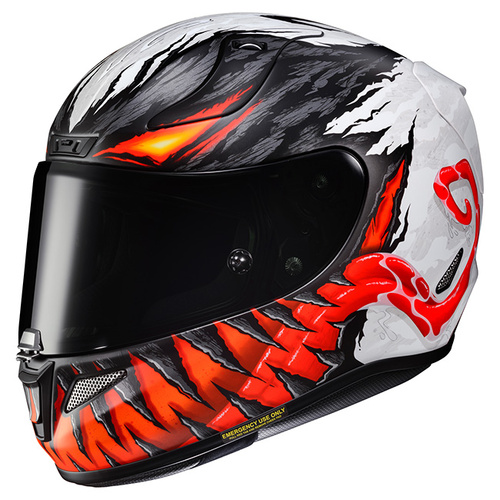 HJC RPHA 11 Anti Venom Full Face Helmet MC-1SF - White/Black - S - SKU:1123139