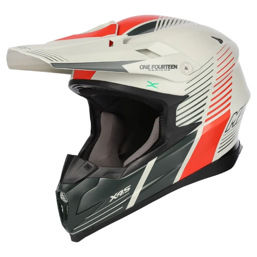 M2R X4.5 Spectrum MX Helmet (PC-1F) - Red - XS - SKU:1123774
