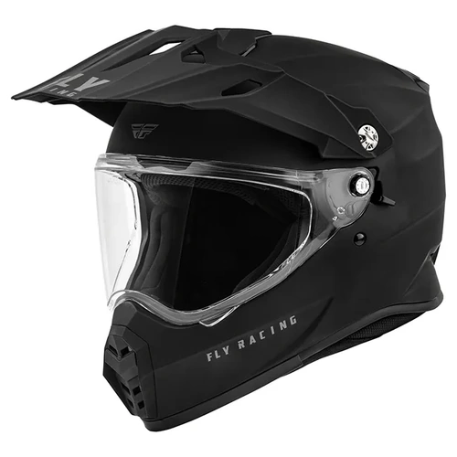 Fly Racing Trekker Adventure Helmet - Matte Black