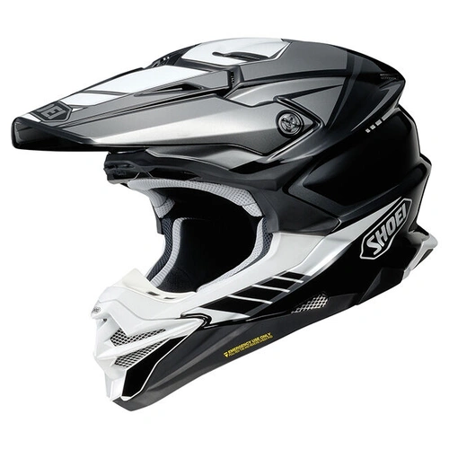Shoei VFX-WR06 Jammer Helmet TC-5 - Black/White - XS - SKU:1124940