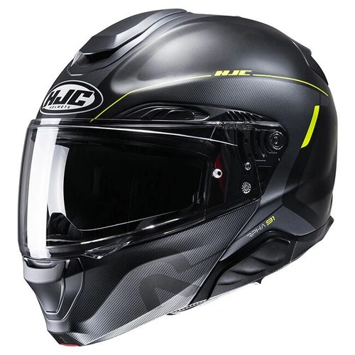 HJC RHPA 91 Combust MC-3HSF Modular Helmet - Black/Yellow