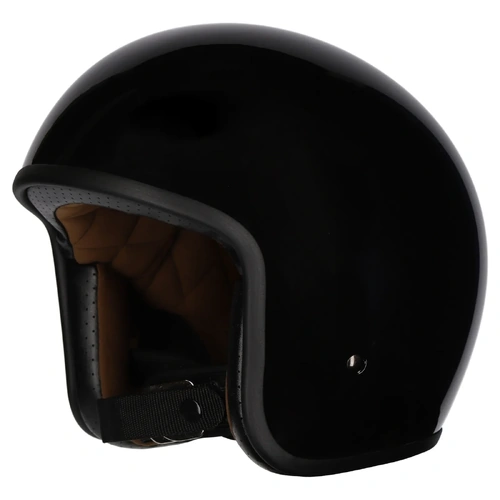 M2R Pr1me Slimline No Studs Open Face Helmet - Black - XS - SKU:1126352