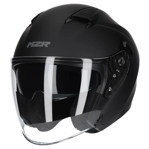 M2R Orbit Open Face Helmet - Matte Black - M - SKU:1126728