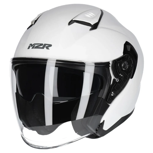 M2R Orbit Open Face Helmet - White - XS - SKU:1126732