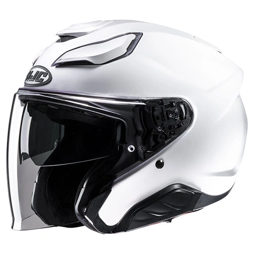 HJC F31 Modular Helmet - Pearl White - XS - SKU:1127087