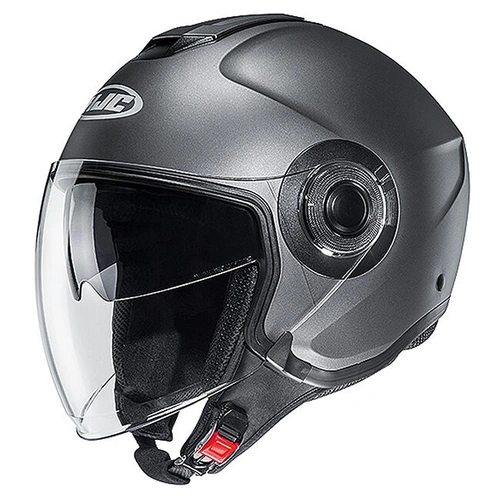 HJC i40N Modular Helmet - Semi-Flat Titanium - XS - SKU:1127117