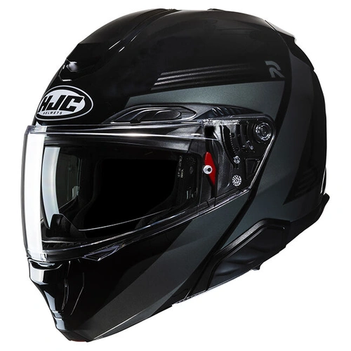 HJC RPHA 91 Abbes MC5-5 Modular Helmet - Black/Grey - XL - SKU:1127756