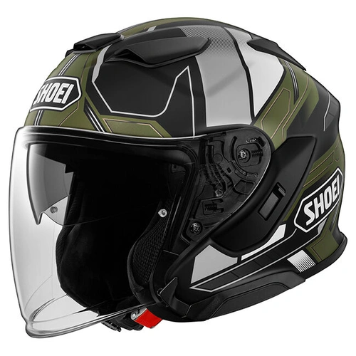 Shoei J-Cruise 3 Whizzy Helmet TC-11 - Black/Grey - XS - SKU:1128301