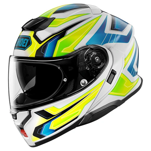 Shoei Neotec 3 Anthem Helmet TC-3 - White/Hi-Vis - XS - SKU:1128404