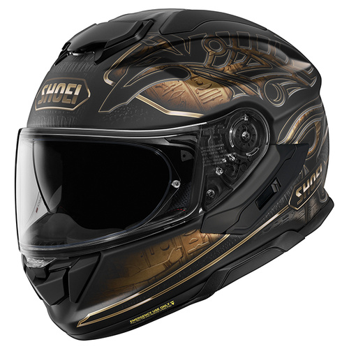 Shoei GT-Air 3 Nile Helmet TC-9 - Black/Bronze - XS - SKU:1128467
