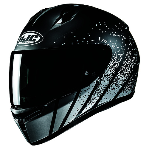 HJC C10 Haven Full Face Helmet MC-5 - Black/Grey - XS - SKU:1129042