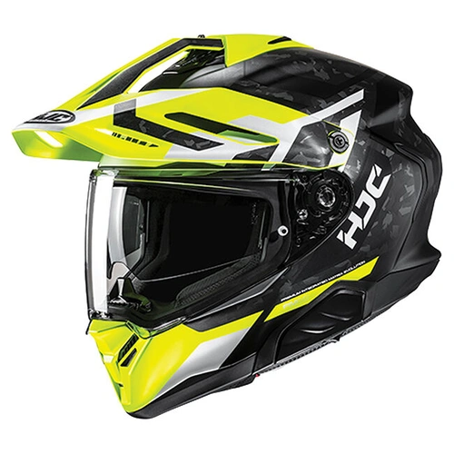 HJC RPHA 60 Dakar MC-3HSF Adventure Helmet - Black/Hi-Vis