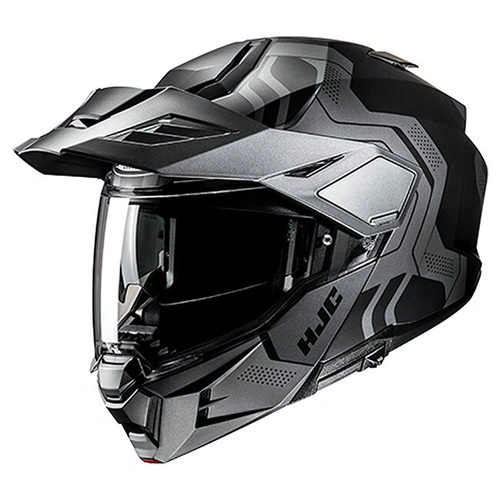 HJC i80 Velly MC-5SF Adventure Helmet - Black/Grey - L - SKU:1129225