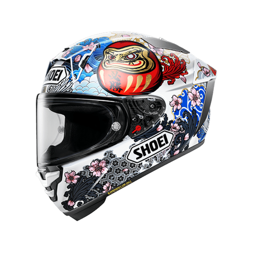 Shoei X-Spr Pro Limited Edition Marc Marquez Motegi 5 TC-6 Helmet - White/Multi
