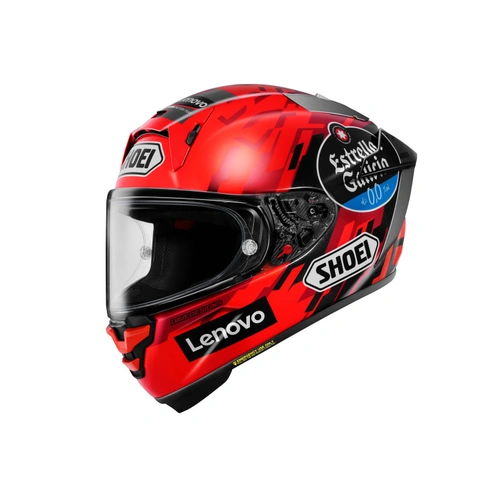 Shoei X-Spr Pro Limited Edition Marc Marquez 9 TC-1 Helmet - Red