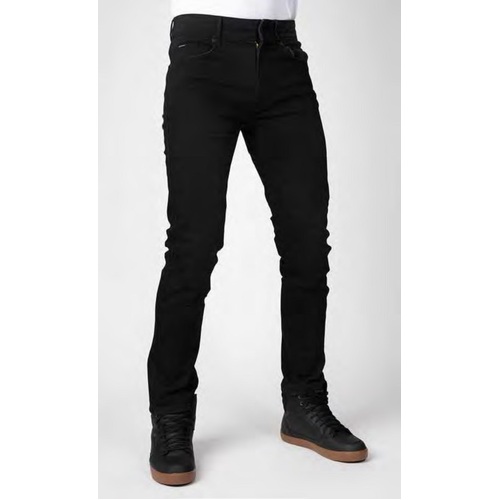 Bull-It Mens Slim Tactical Onyx Regular Jeans - Black - 38 - SKU:117304023238
