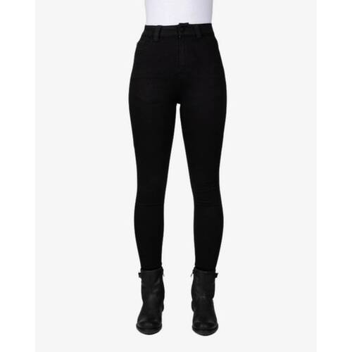 Bull-It Womens Fury X Jeggings - Short - Black - 6 - SKU:118104022906