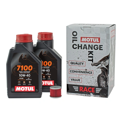 Motul Race Oil Change Kit - Kawasaki  Kx450F 06-15