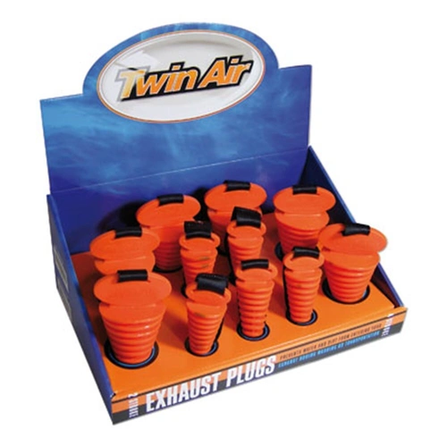 TWIN AIR EXHAUST PLUGS DISPLAY 5 X 2ST / 6 X 4ST