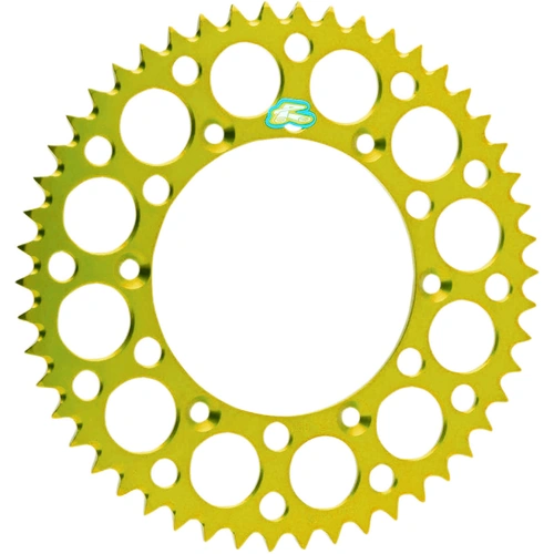 Renthal Rear Sprocket Mx Ultralight Grooved Gld 49T - SKU:192U42049GGO