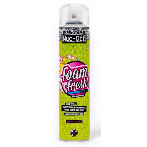 MUC-OFF MOTORCYCLE HELMET FOAM FRESH SANITIZER 400ml